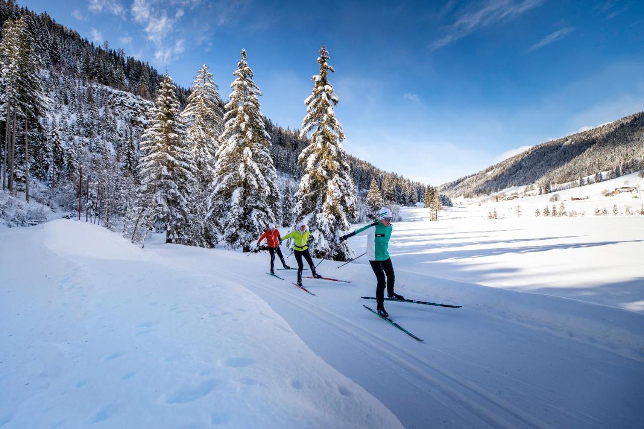 Naturpark Huette Mandl, Biobauernhof & Huettenurlaub ซังคท์ลัมเบร็คท์ ภายนอก รูปภาพ